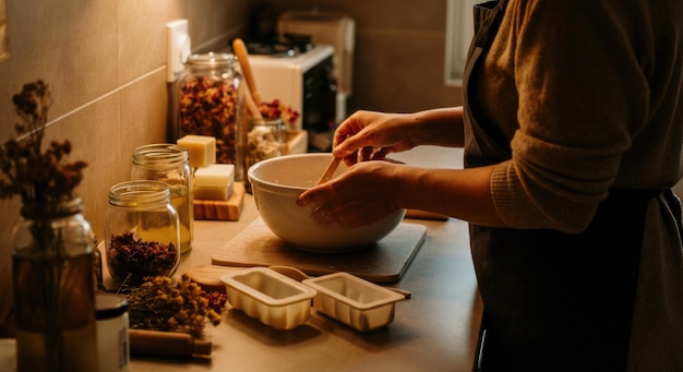 kuchár pripravujúci jedlo